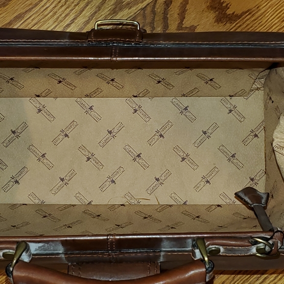 Gianni Conti leather doctor frame bag satchel. - Picture 4 of 5